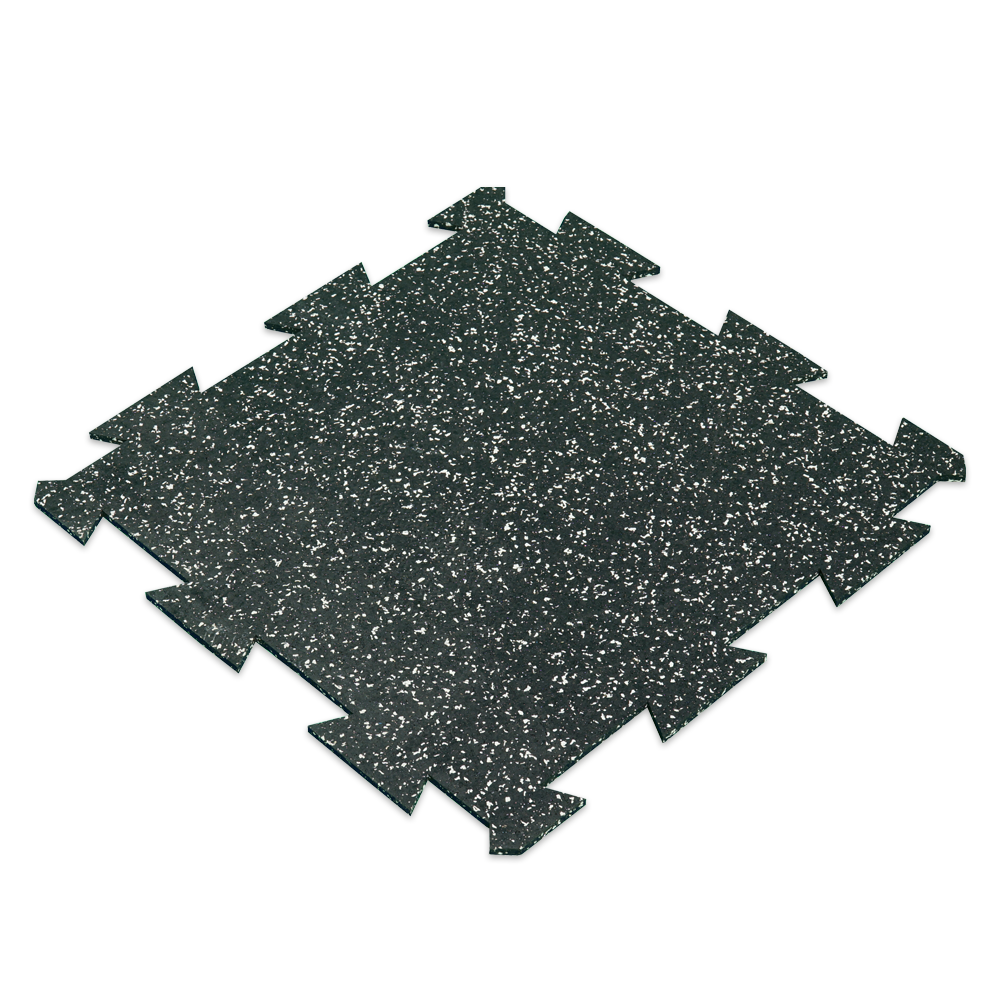 ARMA GYM PUZZLE Fitnessmatte schwarz/grau 8mm dick, 0,5 x 0,5m
