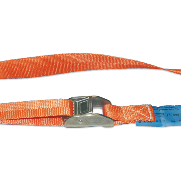 tension belt with wedge lock, one-piece version